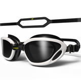 Aqua goggle (smoke lens & white frame)