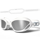 Aqua goggle (silver lens & white frame)