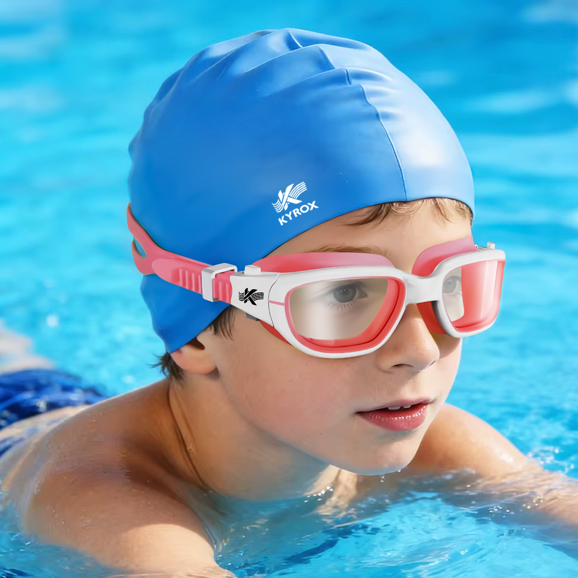 Kyrox Kids Swim Goggle Pink
