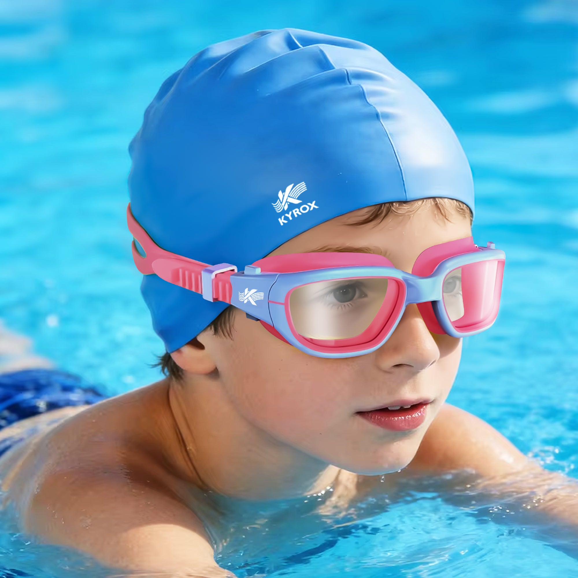Kyrox Kids Swim Goggle Purple