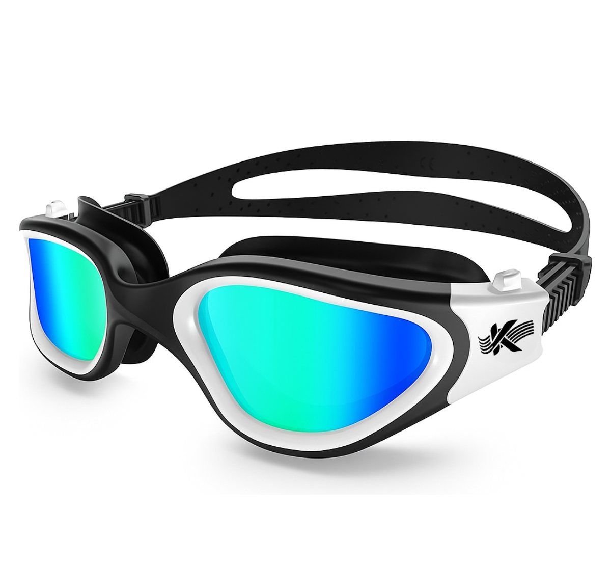 Kyrox Swim Goggle - Origin Series - Unisex - Anti Condens and UV protection - White