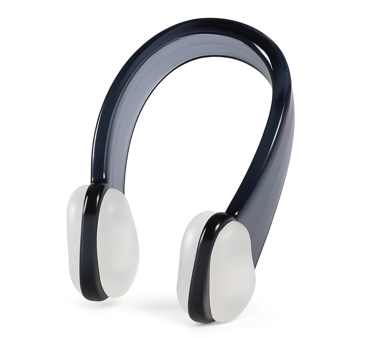 Kyrox Nose Clip for Swimming - Leak-Resistant Noseplug for Adults - Gray