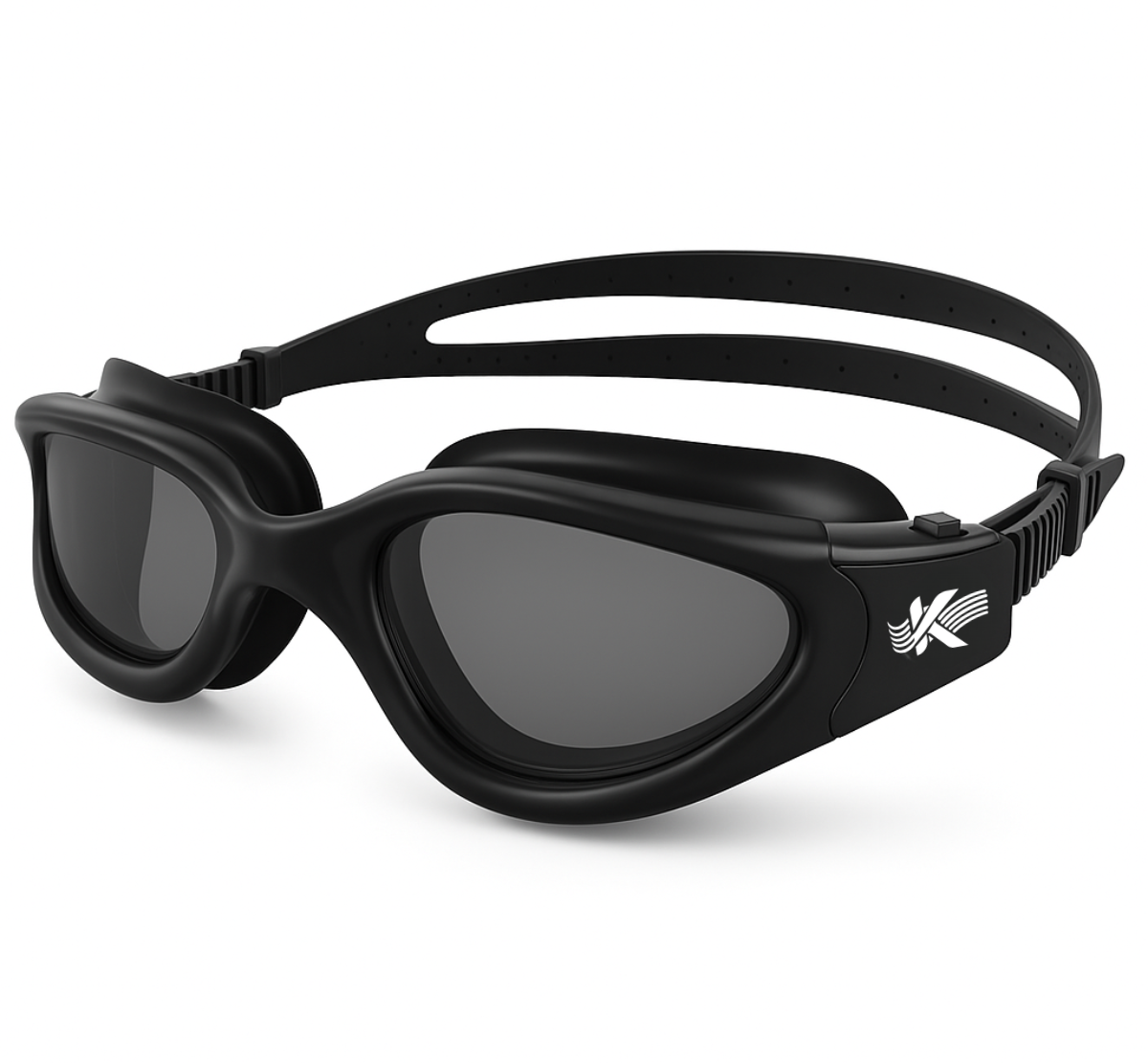 Kyrox Swim Goggle - Origin Series - Unisex - Anti Condens and UV protection - Black