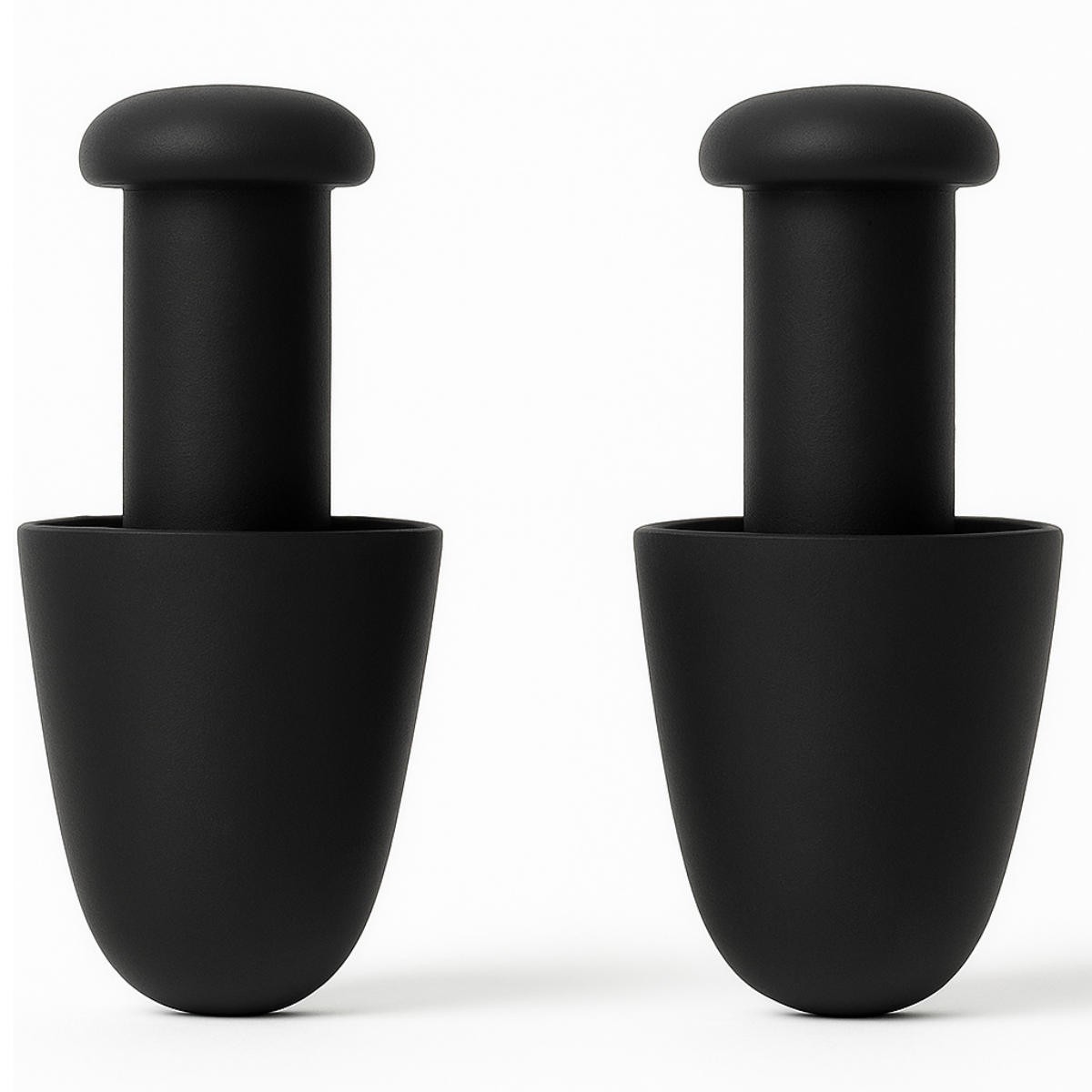 Kyrox Swimming Earplugs - Anti-Leak Silicone Design For Adults – Black